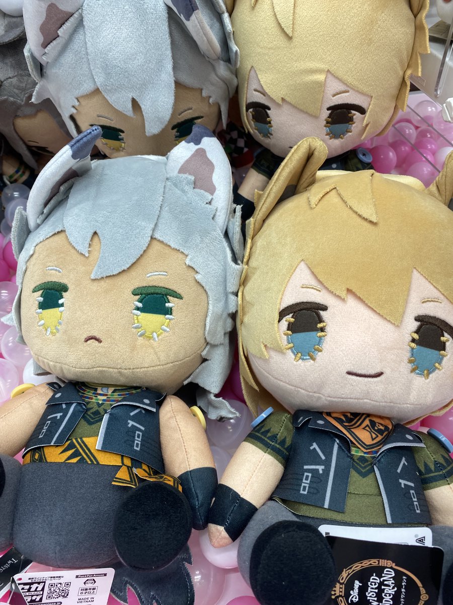 ソユーゲームフィールド旭川駅前店 على تويتر 景品入荷情報 ディズニー ツイステッドワンダーランド ジャック ラギー スペシャルハンドメイド風お座りぬいぐるみ 入荷 ハンドメイド風のデザインがとってもキュートです 北海道 旭川 札幌 名寄