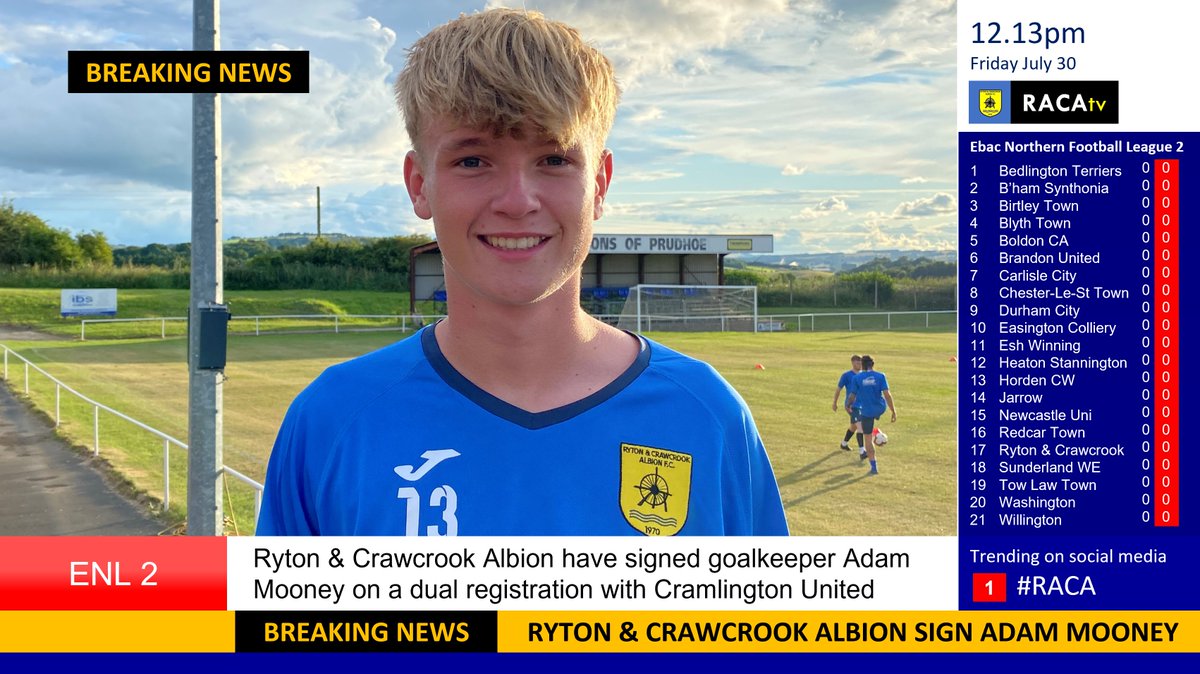 RYTON & CRAWCROOK ALBION FC tweet media