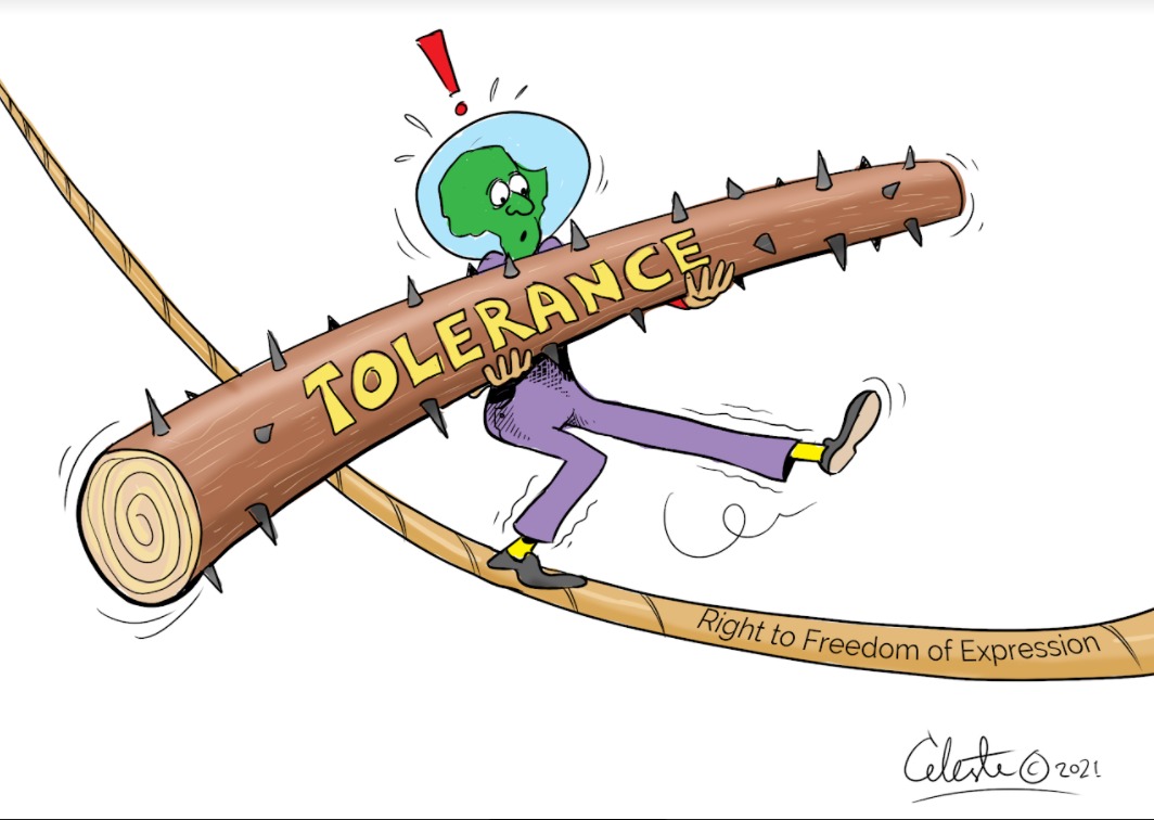 GoDigiLimited's tweet photo. If we do not believe in freedom of expression for people we despise, we do not believe in it at all. How any society tolerates those with minority, disfavored or even obnoxious views will often speak to its performance on human rights more generally. #FreedomOfExpressionKE https://t.co/DI3BasOYWj