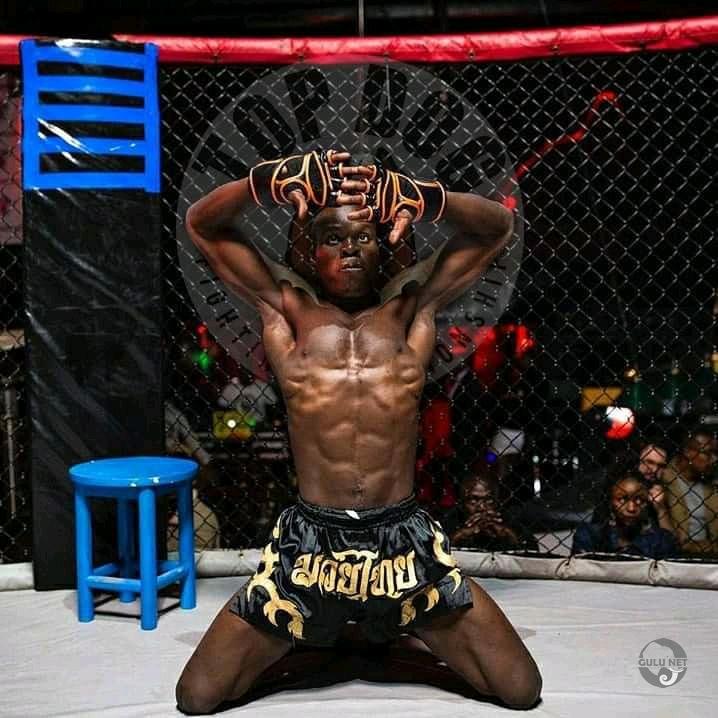 OUR VERY OWN ACHOLI MIXED MARTIAL ARTS FIGHTER: OLARA MICHAEL EASY WIN. gulunet.com/posts/137