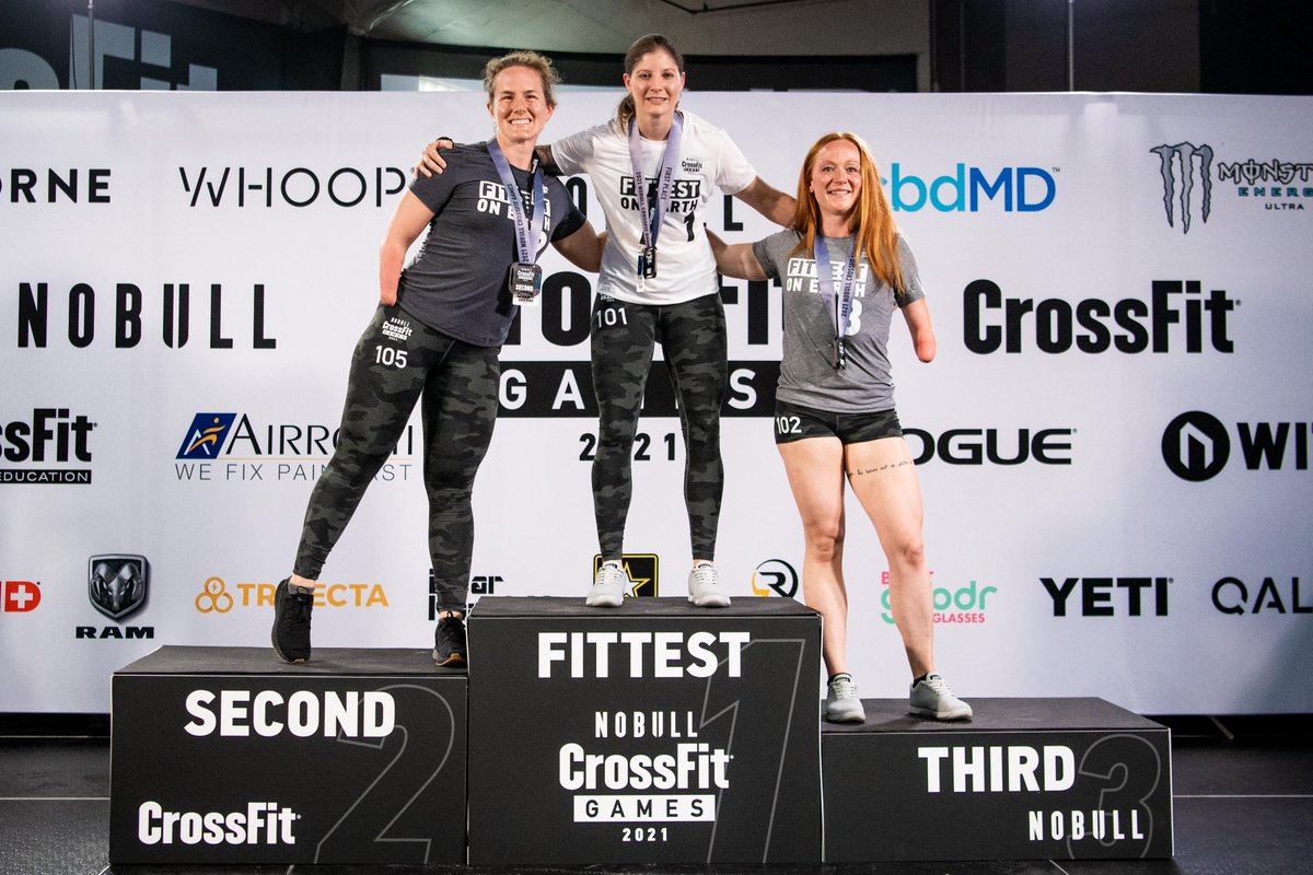 CrossFitGames's tweet image. THIS is a MOMENT. 🏆

The Fittest adaptive athletes on Earth have been crowned.

After three days of fierce competition, PR's were hit, goals were achieved, and fears were conquered.

This group has set a precedent.

Congratulations to the Fittest