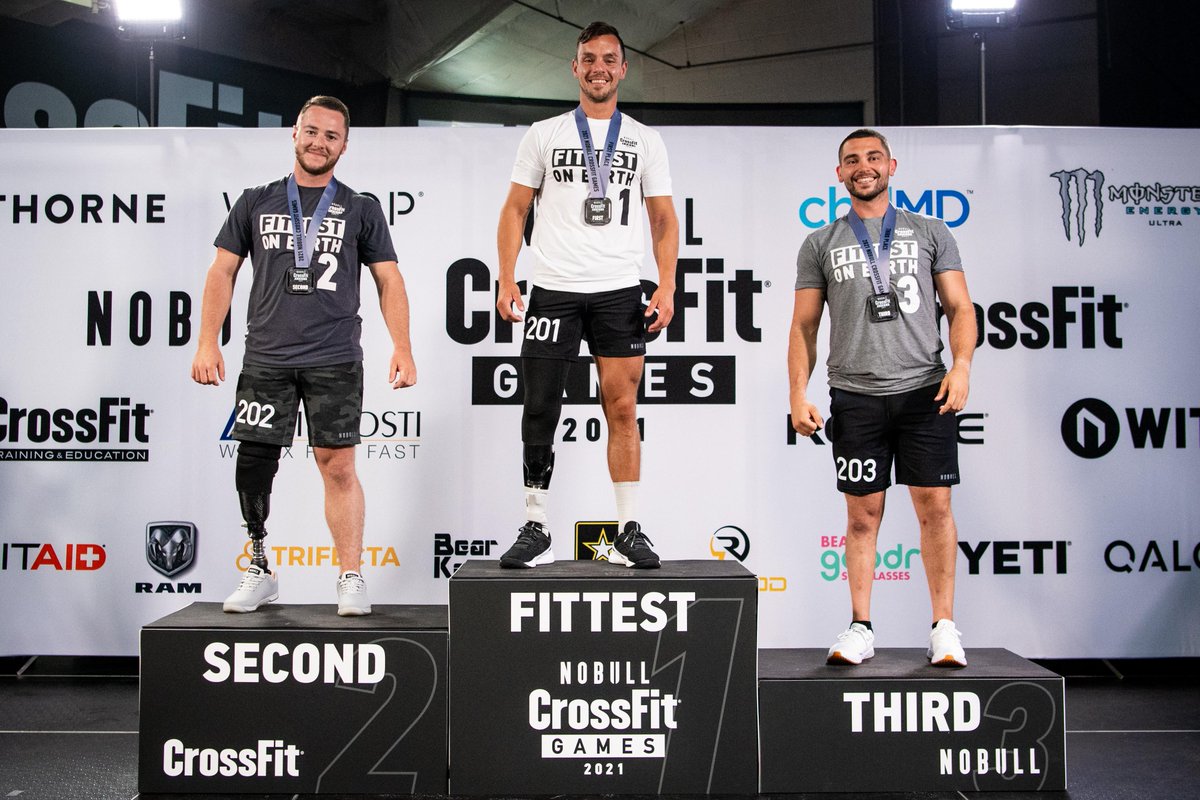CrossFitGames's tweet image. THIS is a MOMENT. 🏆

The Fittest adaptive athletes on Earth have been crowned.

After three days of fierce competition, PR's were hit, goals were achieved, and fears were conquered.

This group has set a precedent.

Congratulations to the Fittest