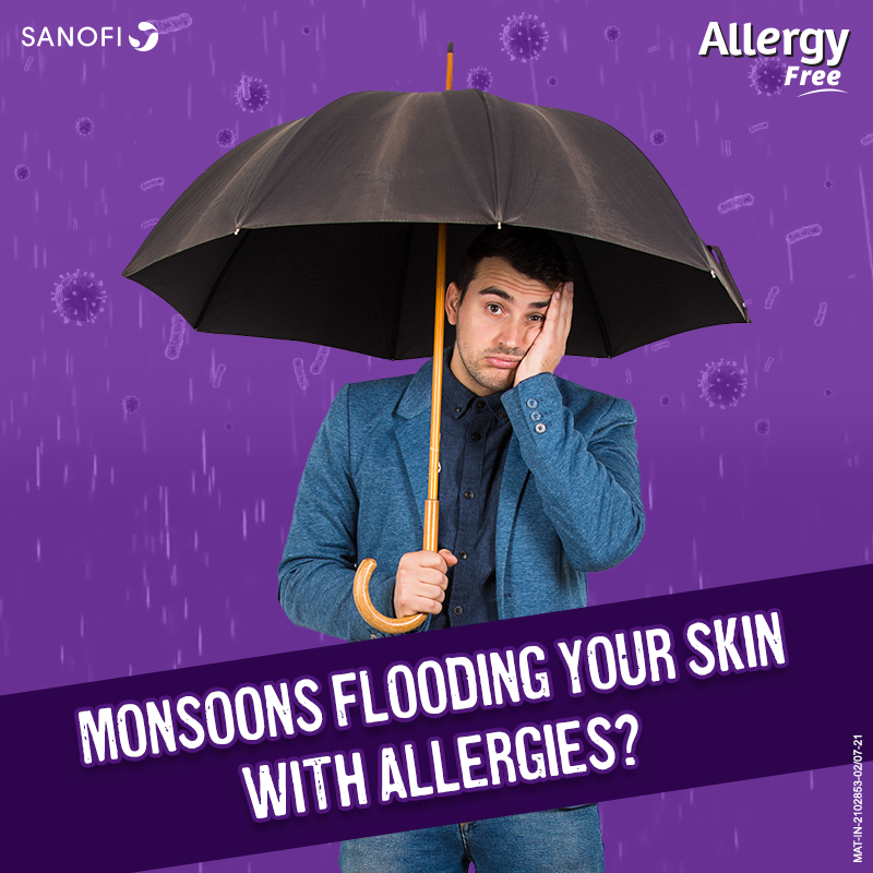 Monsoon season is synonymous with wetness, itchiness and intense humidity. All inviting factors for skin allergies, which makes it important to keep yourself armed with knowledge on how to deal with these skin allergies.
Follow : allergyfree.co.in/en-gb/know-you…
#AllergyFree