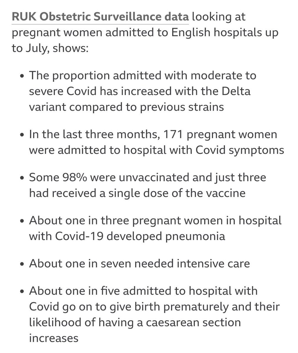 COVID in unvaccinated pregnancy …sadly preventable. Please get vaccinated