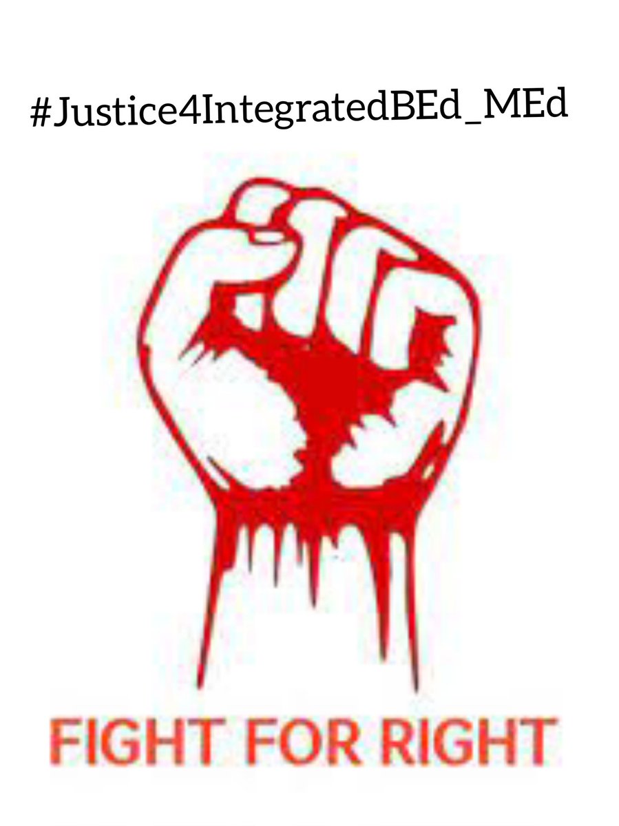 Sudhamayee52's tweet photo. @Samdish
@Mnshap
@newslaundry
@AbhinandanSekhr
@abhisar_sharma
@thewire_in
@TheQuint
@realDailywire #justice4integratedbed_med
#Justice4IntegratedBEd_MEd https://t.co/JzoXHF5R97