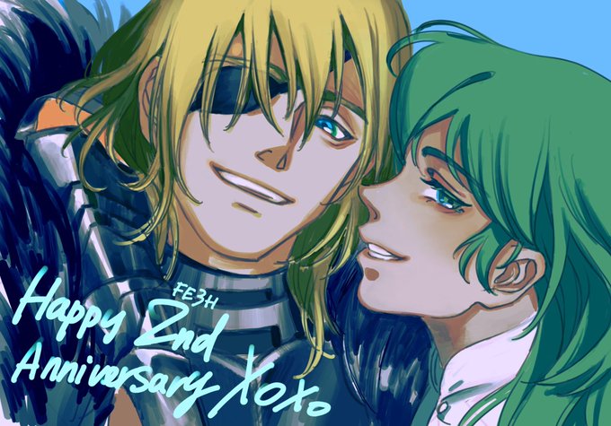 Belated happy anniversary!!! #FE3H 