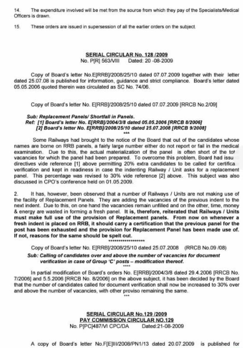 ankittiwari8010's tweet photo. #rrb_standby_clear_karo 
Circular no.128/2009 के अनुसार बिना standby clear किए नया indent नहीं आ सकता है.ALP &amp; TECH के standby candidates काफी मानसिक तनाव का सामना कर रहे हैं. उनको भी रेल्वे मे सेवा का मोका दिया जाए.  🙏 @RailMinIndia @AshwiniVaishnaw  @GM_NRly https://t.co/fmzxQTKAvx