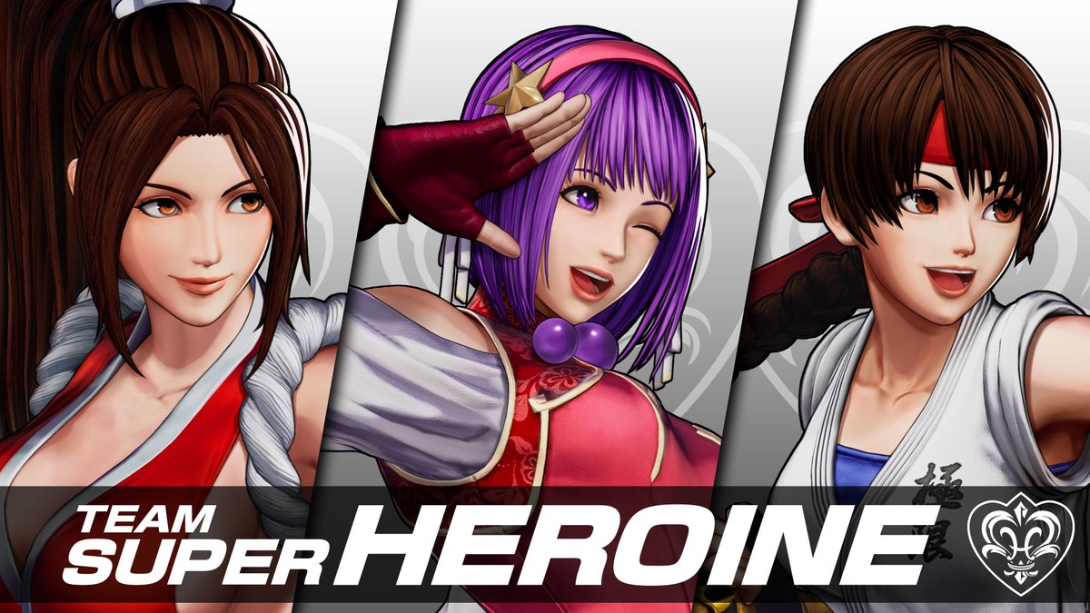 【KOF XV】
TEAM SUPER HEROINE is comprised of ATHENA, MAI, and YURI!

＞ATHENA ASAMIYA
youtu.be/y5uW5v66-4s

＞MAI SHIRANUI
youtu.be/WULO-M2wOYs

＞YURI SAKAZAKI
youtu.be/-kpwZvG5gZ4

#SNK #KOF #KOF15