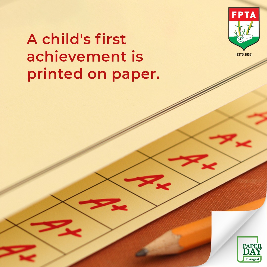 KishanHyderabad's tweet photo. Seeing a child's first report card, which is printed on paper, is a joyous moment for the family. It shows the first academic achievement of the child.
#LovePaper #Paper #PaperSmarter #IncrediblePaper #PaperDay #PaperAlways #GoGreen #Books #PaperForGood #Facts #FascinatingFacts https://t.co/08wvGbRpCZ