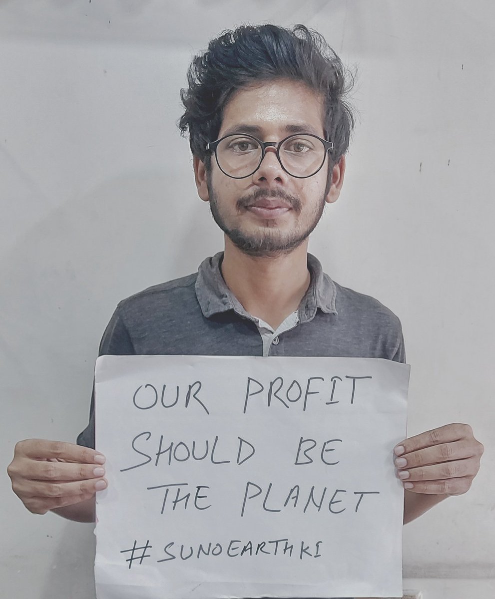 arifismail0's tweet photo. Week 24th #ClimateStrike🌍 in #India. 🇮🇳

#NoMoreEmptyPromises
#FridaysForFuture
#SaveBuxwahaForest

@FFFVirtual  @GretaThunberg @vanessa_vash @FFFinBD
@Fridays4future @ShaunakCy @FFFMAPA  @FFFIndia @KambojAnanya @BoruahTapashi @FFF_SierraLeone @NehaTha28 @mitzijonelle @fffbihar https://t.co/8JRmY2bkRb
