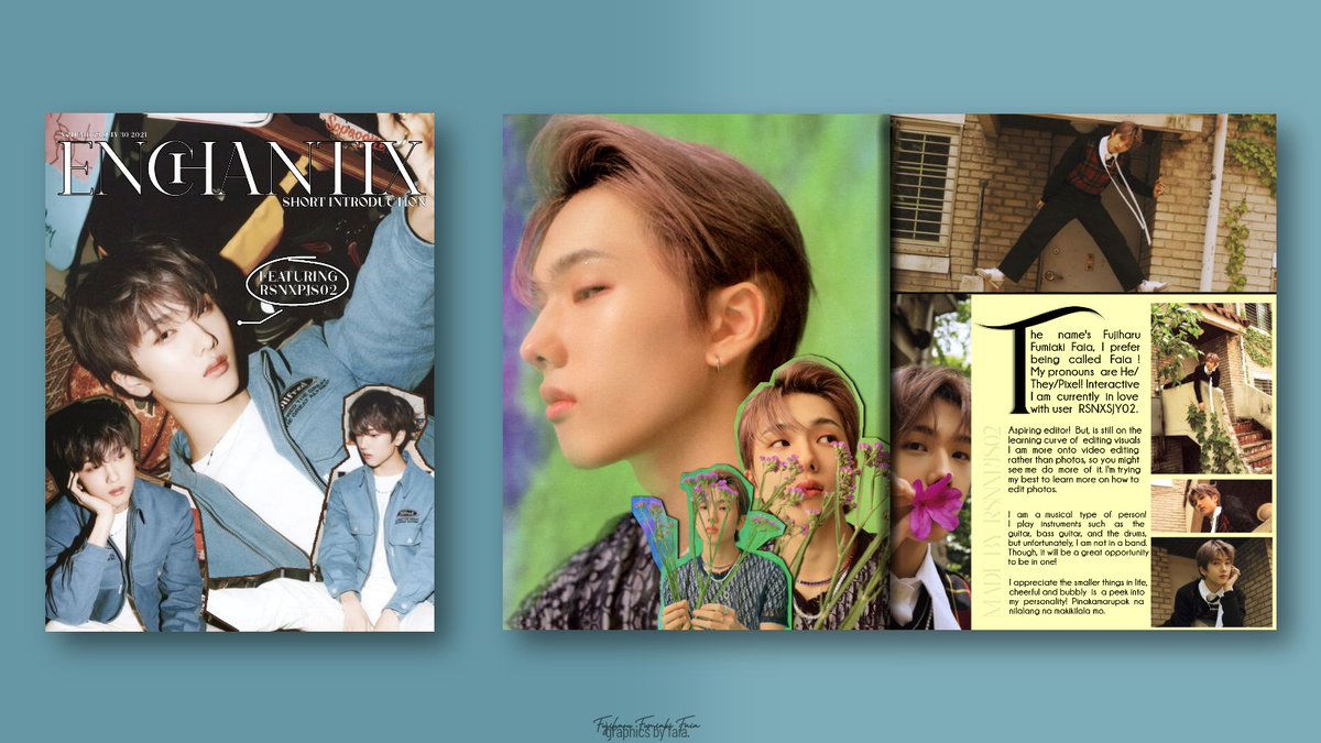 RSNXPJS02's tweet photo. ⠀         

           JUST iN: FUJiHARU FUMiAKi
           FAiA,   THE   NEW   FACE   OF
           ENCHANTiX'S MAGAZiNE?!
          #ENFACTIX #ECTARANA
⠀⠀ ⠀@ENCHANTIXRPW

⠀ https://t.co/1DPoZnSQZO