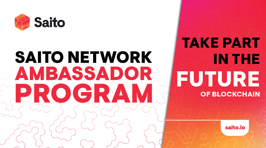 SaitoOfficial's tweet photo. If you want to be part of something revolutionary and at the same time reap benefits, then becoming a #SaitoNetwork Ambassador is the way to go🔥
Please fill-up the application form here: https://t.co/ankx5nVVPW https://t.co/DUDd7jpbXC