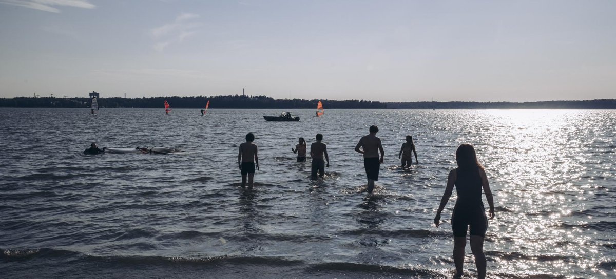 The best way to let off steam on a hot summer's day is to jump head first into refreshing water. Lucky for you #Helsinki has no lack of child-friendly swimming places all along the shorelines and at popular open-air swimming pools. #myhelsinki

https://t.co/CnFEG5v0il https://t.co/FclXnu17Gn