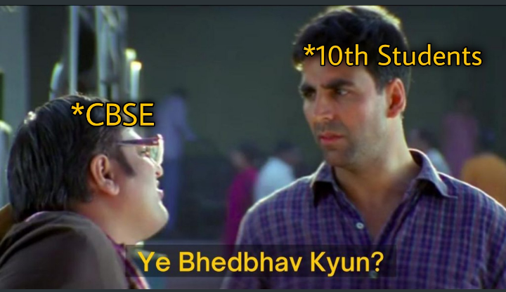 #10thexams were cancelled before the #12thexams but @cbseindia29 announced #12thResults first:
*Le 10th students:
#CBSEResults 
#CBSE