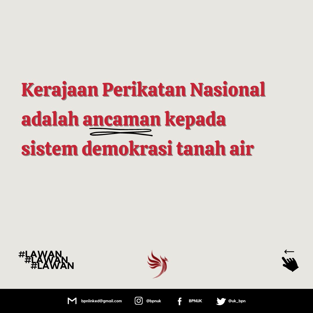uk_bpn's tweet photo. Februari 2020, kami tegaskan bahawa Langkah Sheraton bakal menjadikan demokrasi tidak lagi responsif kepada kehendak rakyat, sebaliknya responsif hanya kepada komplot politikus
  
Sejak pembentukannya, PN adalah ancaman kepada sistem demokrasi

#Lawan #KerajaaanGagal https://t.co/OQvfvbkH4x