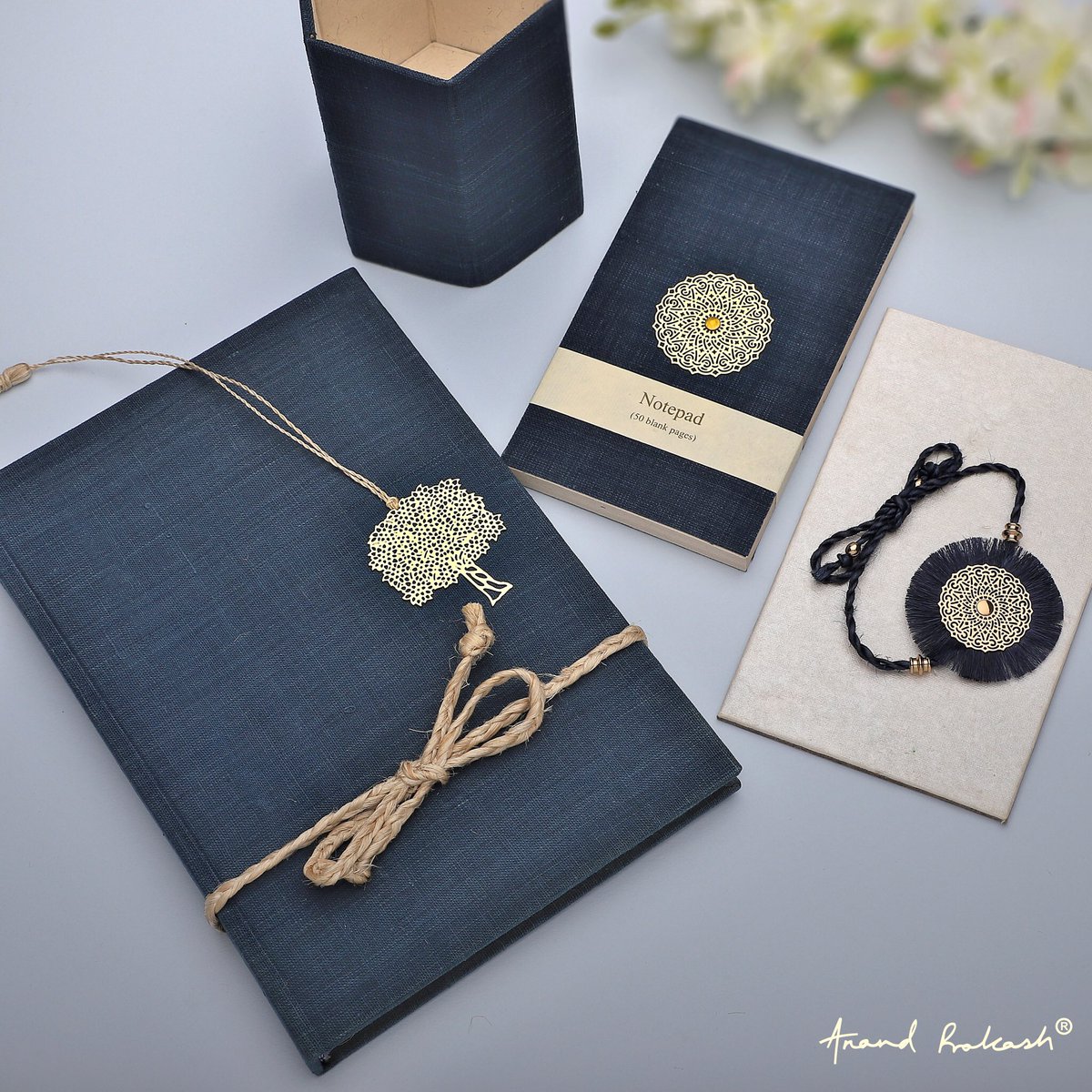 Indigo Rakhi Gift Box