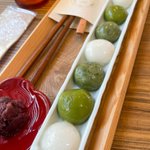 東京スカイツリー近くで食べられる？抹茶とよもぎのモチモチ白玉!