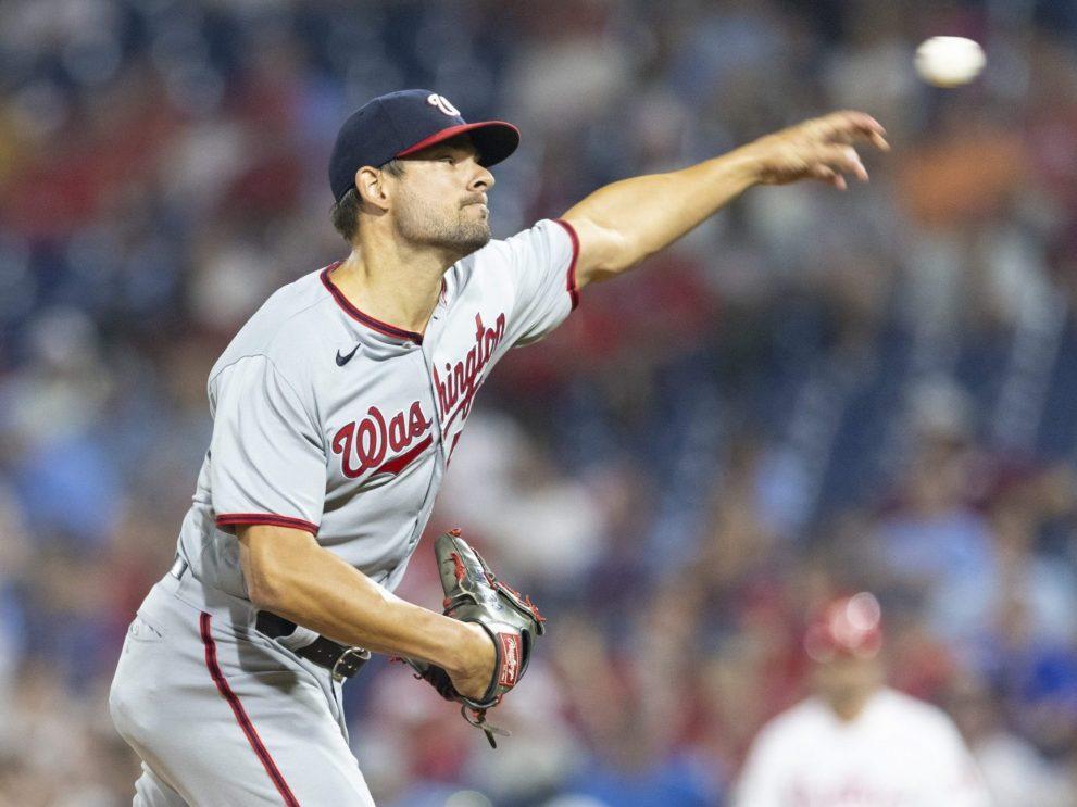 Blue Jays acquire closer Brad Hand from Nationals