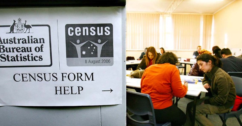 SBS's tweet photo. Participation is compulsory for every Australian resident present in the country as on 10 August, including temporary residents and international students. 

Non-participation in the census can lead to a penalty of up to $222 a day.