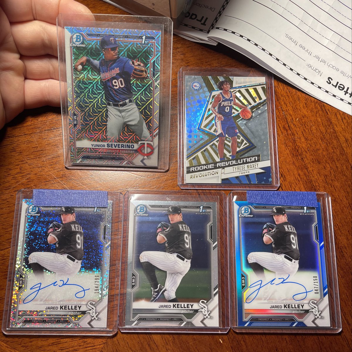 CJaskowski's tweet photo. Traded with my guy @TheRichGiannini Dude is awesome, made a new friend during the process. I found out this was his very first #Twittertrade and I am very Happy to be the guy to make it happen. :) If you dont follow him, check him out. Appreciate you Rich. Cheers 2 many more!! https://t.co/10Lbxc82bN