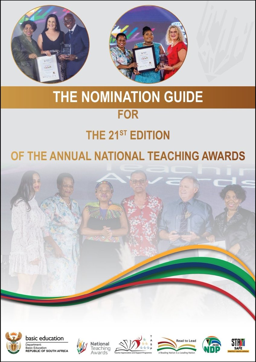 DBE_NTA's tweet photo. You have today and tomorrow to nominate your best &amp;most outstanding teacher. Time is running out ⏰
Click on this link 👩🏽‍💻 to download the nomination pack and submit asap! https://t.co/GVzcyGMTyJ 

#NationalTeachingAwards
@Super_Teacher_F @kimonphitidis @soga_zukiswa @michamckerr https://t.co/R0pVPZlnSN
