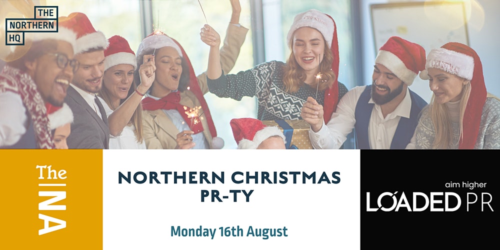 Meet some of Yorkshire's best journalists at the Northern Christmas PR-TY! 🎅

Gemma Birbeck, director of <a href="/LoadedPr/">Loaded PR</a> will be hosting this event in the spirit of Northern Christmas Week at @TheNorthernHQ1 

 bit.ly/3iblTeU 

#PRevent #NorthernChristmasWeek #Yorkshire