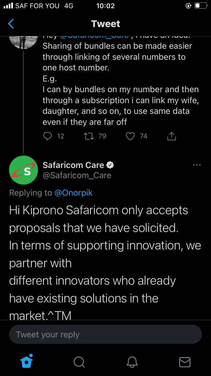 maliks_88's tweet photo. Safaricom denies an idea and then implements it .....Thugs https://t.co/r7S3n5Ufve