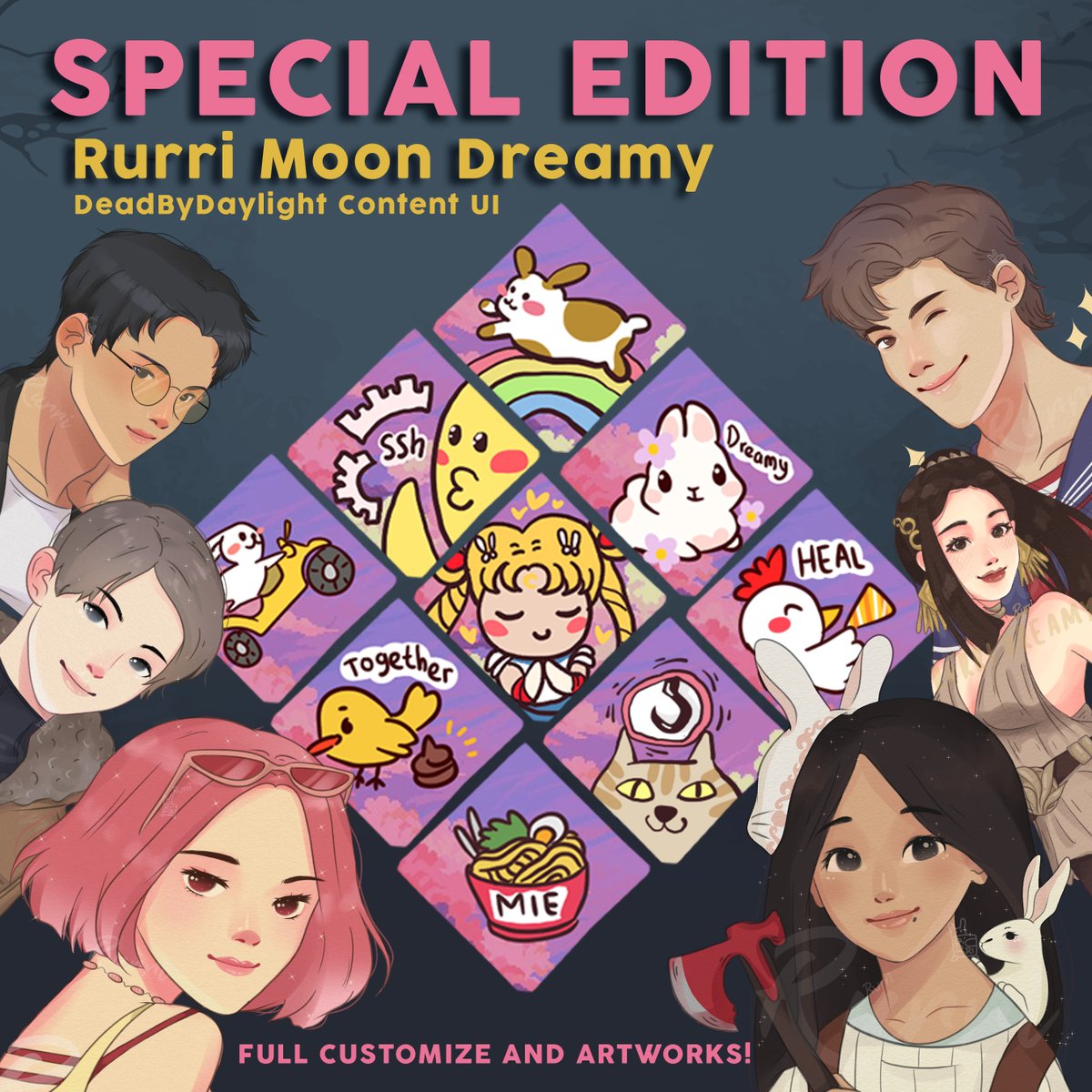 rurrimoon's tweet photo. Hi, I would love to introduce my Dead by Daylight custom perks and other content UI.
You can download on my Patreon : https://t.co/zvIeKTLmwE
#deadbydaylight #perks #dbdtoolbox #dbd #dbdfanart https://t.co/c9zOTSjJa2
