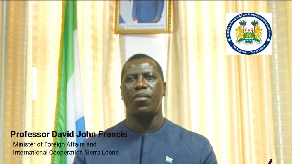 The Minister of Foreign Affairs and International cooperation congratulated the Government of the People’s Republic of China for the immense contributions towards the China-Sierra Leone Diplomatic Relationship in areas of Development for national interest and core values.