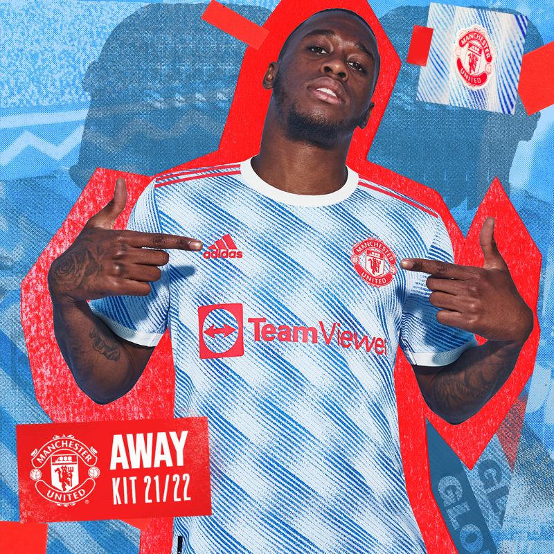 ManUtd's tweet photo. 🔄 History repeats.

🔍 Take a closer look at our 2021/22 @adidasfootball away kit:

#MUFC