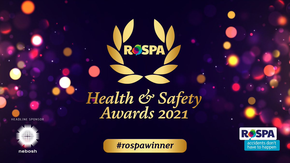 We're proud to announce that we've been awarded the RoSPA President's award for #health and #safety achievements! This is a result of receiving 10 Gold awards, since 2010, for a consistently high level of performance.

Read more here: ow.ly/tGGQ102Re50