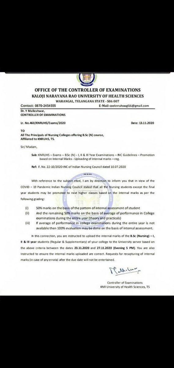 RiyaSin33236350's tweet photo. @DrTamilisaiGuv @rashtrapatibhvn @PMOIndia @HMOIndia @MoHFW_INDIA @mansukhmandviya @PIB_India @PTI_News @ani_digital @IPRTelangana @airnews_hyd @DrTamilisaiGuv Mam please respond to this AIMSA notice please give us justice please promote us we are lagging from 2 years and without vaccination how can we write exams please respond to this notice and BPT students.. .....
@TelanganaCMO 
@KTRTRS https://t.co/qee1lLh2Cw