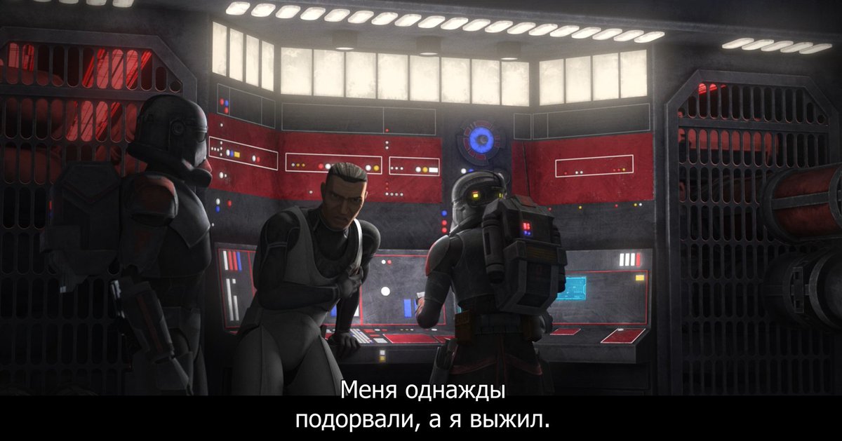 fijj10's tweet photo. /// tbb spoilers ///
.
.
.
Да, Эхо, жизнь несправедлива. 
#TheBadBatch #BadBatch #CaptainGregor #Echo #Hunter https://t.co/Yu1j25tb6P