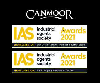 Canmoor are delighted to have been shortlisted for two categories at the <a href="/IASshedshifters/">Industrial Agents Society</a>  awards 2021. We are looking forward to seeing everyone there in September!

#commercialrealestate #canmoor #property #IASawards