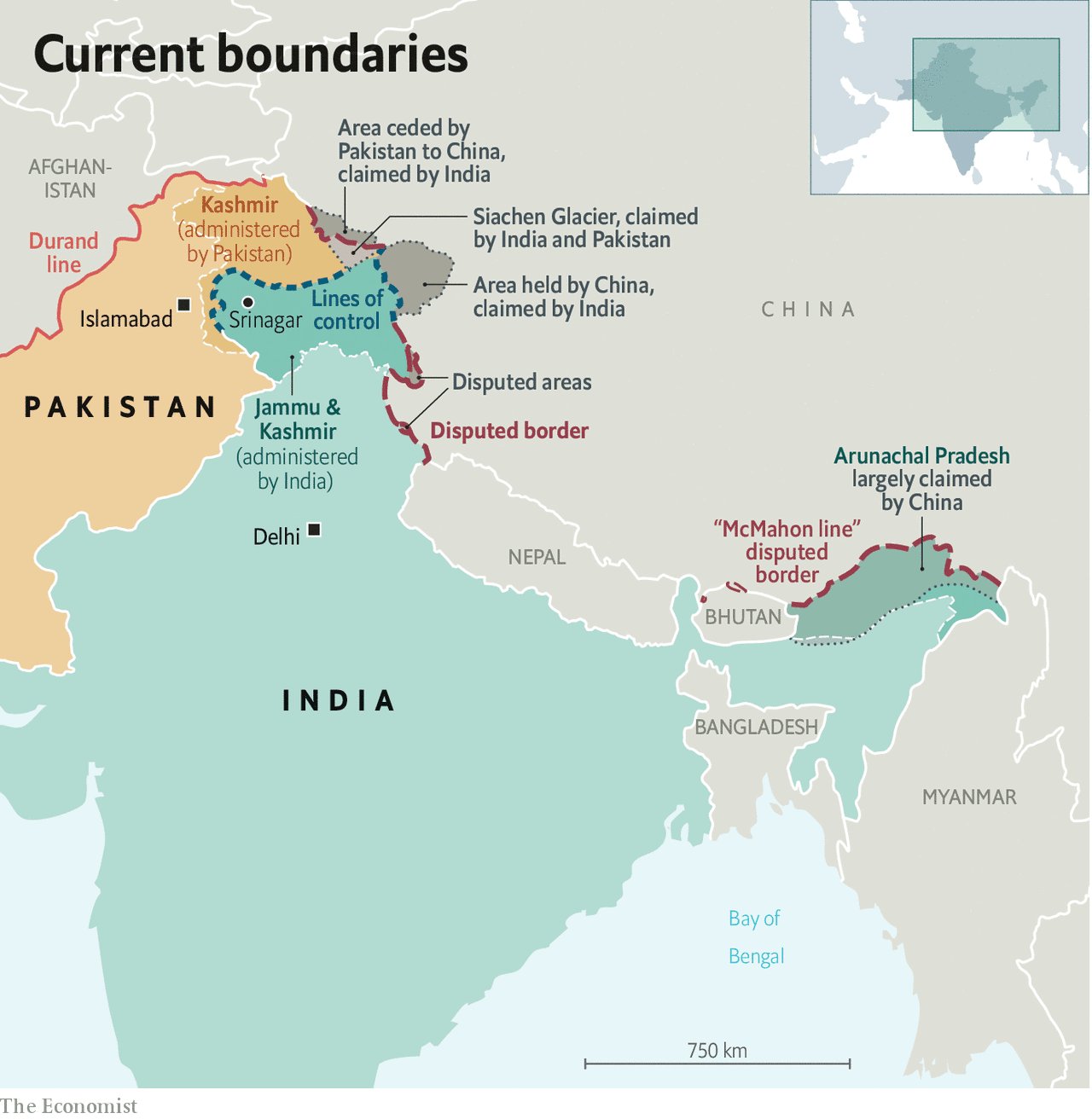India Map And China Map Samuel Ramani On Twitter: "This Map Shows China, India And Pakistan's  Border Disputes. Https://T.co/Uq4Na54Bq5" / Twitter