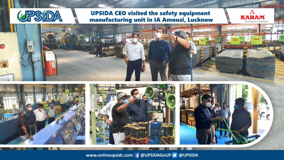 CEO@UPSIDA (@upsida) on Twitter photo #UPSIDA CEO, Mayur Maheshwari visited KARAM Industries unit at Amousi I.A. and interacted with the companies officers regarding working environment, infrastructure and other issues of the area. <a href="/CMOfficeUP/">CM Office, GoUP</a> <a href="/IIDGoUP/">IIDUP</a> <a href="/_InvestUP/">INVEST UP</a> <a href="/InfoDeptUP/">Information and Public Relations Department, UP</a> #UPSIDA CEO, Mayur Maheshwari visited KARAM Industries unit at Amousi I.A. and interacted with the companies officers regarding working environment, infrastructure and other issues of the area. <a href="/CMOfficeUP/">CM Office, GoUP</a> <a href="/IIDGoUP/">IIDUP</a> <a href="/_InvestUP/">INVEST UP</a> <a href="/InfoDeptUP/">Information and Public Relations Department, UP</a>