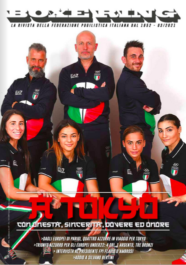 FPIBoxe's tweet photo. 📰 BOXERING
🥊🇮🇹 N° 3 - 2021
💻 ONLINE
➡ https://t.co/FQOKmSugoz
#PUGILATO #BOXERING https://t.co/Sp3NhABQAW
