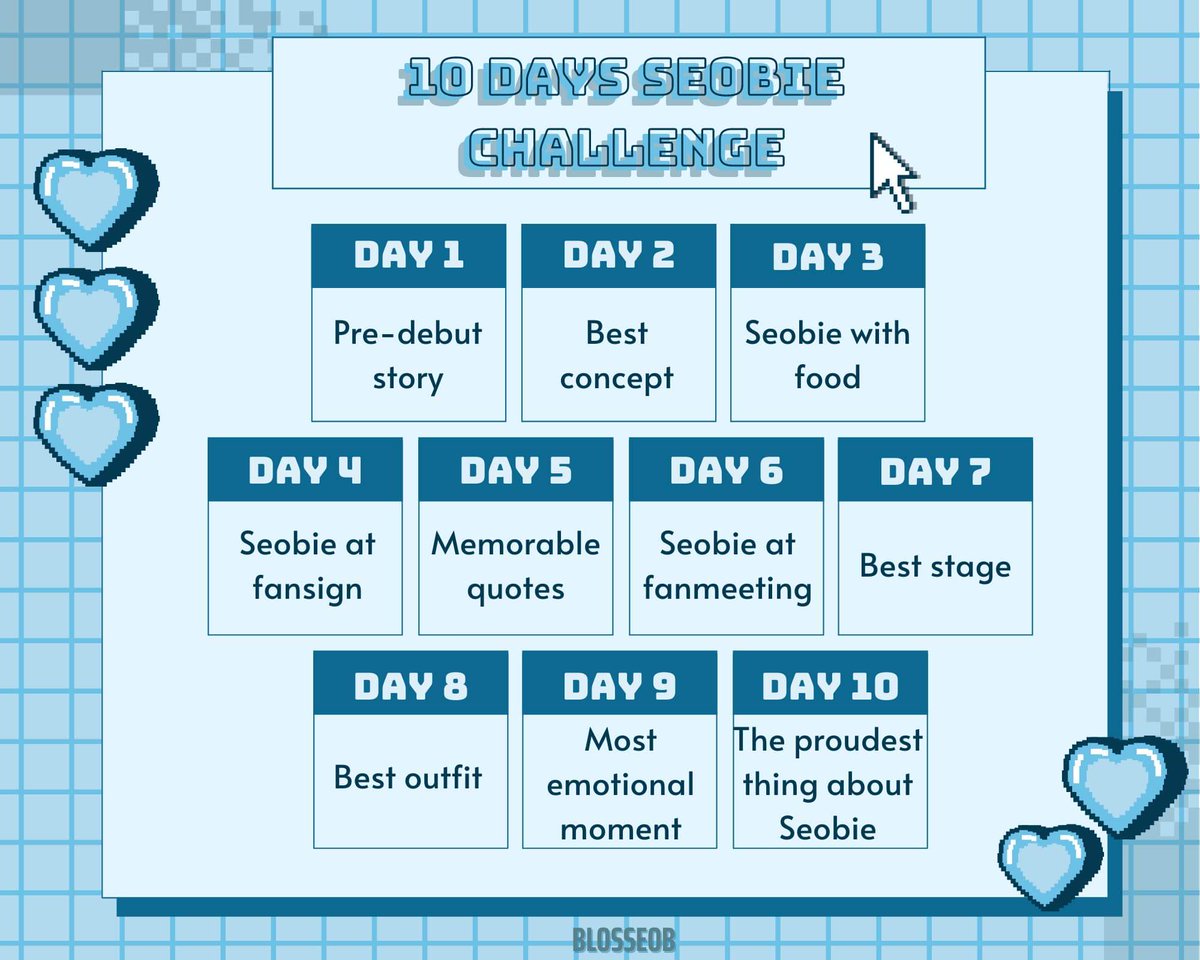 BlosSeob's tweet photo. 🌸 10 DAYS SEOBIE CHALLENGE WITH BLOSSEOB 🌸

Join us in this little challenge to celebrate Hyeongseop's 23rd birthday 🥰

Cùng Blosseob tham gia challenge này để mừng sinh nhật thứ 23 của Hyeongseop nha!~ ^-^

#ahnhyeongseop #안형섭 #hyungseob #형섭 https://t.co/tTTewuSESU