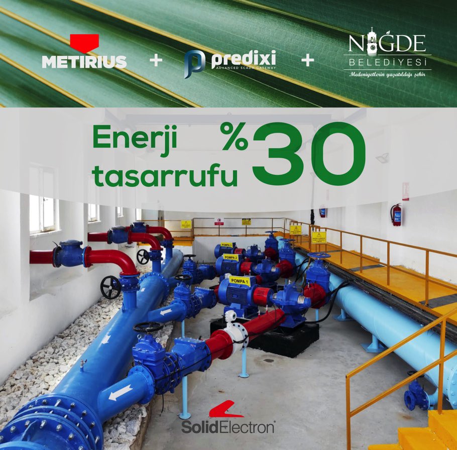 Niğde Belediyesinin su yönetim sistemlerinde iyileştirme yaparak %30 enerji tasarrufu sağlıyoruz.

We provide 30% energy savings by improving the water management systems of Nigde Municipality.

#su #water #tasarruf #saving #enerji #energy #Niğde #NiğdeBelediyesi #SolidElectron