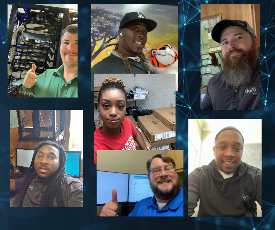 Today is National System Administrator Appreciation Day!  Your network is secure, computers up and running and printers jam free because of this awesome team! Many times they are working late nights and weekends to keep our technology running. They are all #DeSotoStrong!