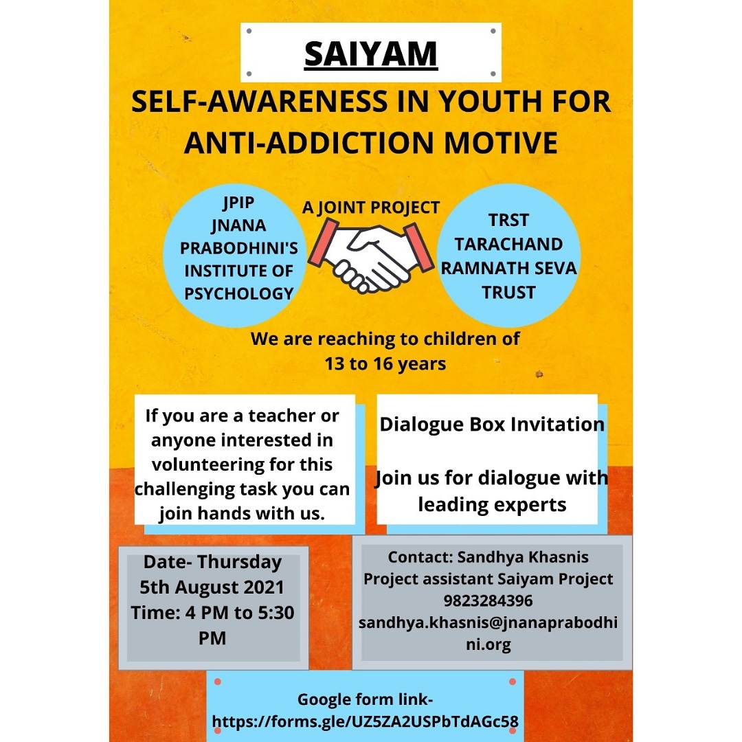 Jnana Prabodhini's Institute of Psychology (@jpippune) on Twitter photo 