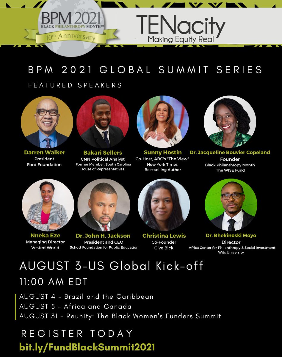 Who's joining ABFE for Black Philanthropy Month's 2021 Summit kickoff on Tues 8/3?! We're so excited to be sponsoring <a href="/BlackGiving365/">Black Philanthropy Month</a> this year! Looking forward to connecting with everyone. See you next week! :) #BPM #ABFE #BlackPhilanthropy #Socialimpact #Community #BLM