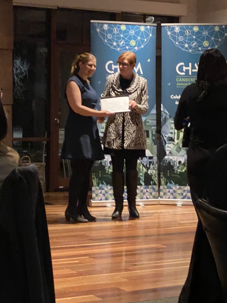 Kellietoohey's tweet photo. Congratulations to our amazing PhD student Rebecca Cesnik on being awarded “Best Allied Health Oral Presentation” at CHARM 2021 👏🏻👏🏻👏🏻

@SJSemple @NicoleFreene https://t.co/SHxLM877Yf