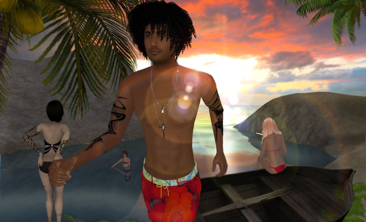 twinity's tweet image. Wow, it's sure hot and muggy! that's because we're in the Dog Days of Summer. So do whatever helps you keep your cool- Take a dip in the pool or quaff your thirst with a frozen #summer drink. buff.ly/2Lyr9Xm

#VirtualPhotography #virtualworld #3Dartwork