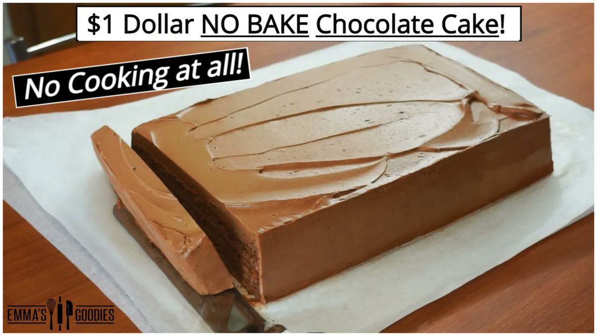New Video! Turning $1 Cookies into an *Instant* Cake! AKA Ice Box Cake! The ultimate summer cake!☀️
 youtu.be/xzSz39M3rxY
.
.
.
#cake #iceboxcake #summerbaking #foodporn #baking #dessert #chocolate #chocolates #chocolatecake #emmasgoodies