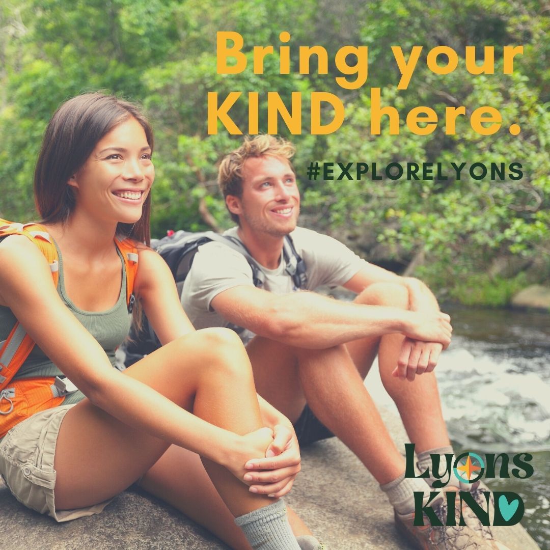 JOIN US in Lyons, CO...the hip little town everybody loves!

Welcome to Lyons, CO this summer where we invite you to experience the LyonsKIND l'attitude.

LyonsColorado.com

#LyonsKind
#chooseboth
#getlattitude
#visitlyons
#lovelyons
#lyonscolorado
#lyonsmusic
#lyonsvibe