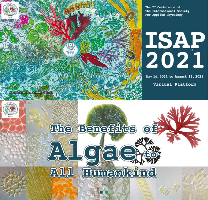 AlejandroBusch2's tweet photo. 👋 7th Int Conf on Applied Algae (#ISAP2021)
🔗https://t.co/62JAgdlif6
📌All presentations will be available from May 14-August 13, 2021📌Q&amp;A will be open 📌Each session,  will have a day for Open-Online-discussions
📌Panel and General assembly will be live streamed @isap2021 https://t.co/QnwL15gYIx