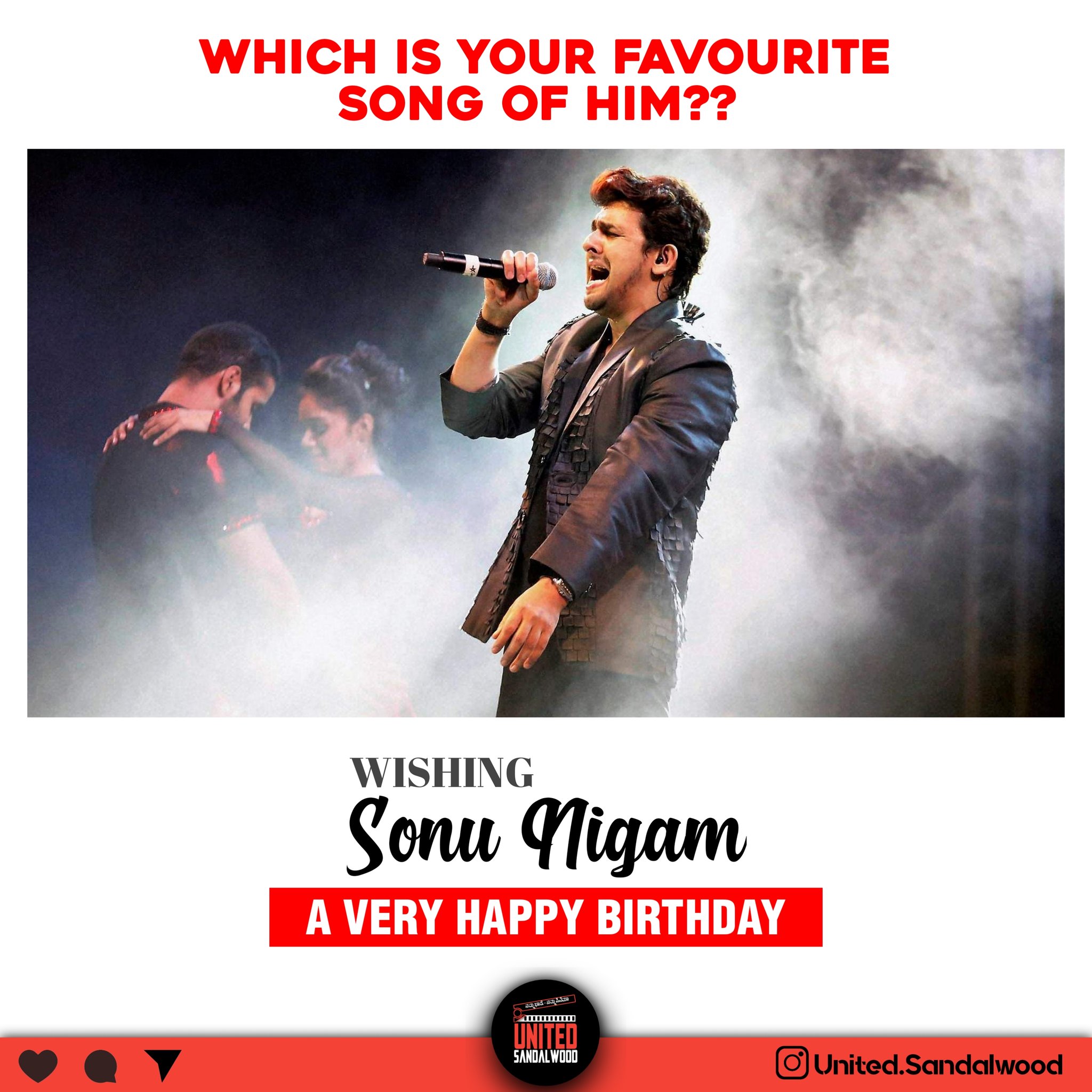 Happy Birthday Sonu Nigam .     