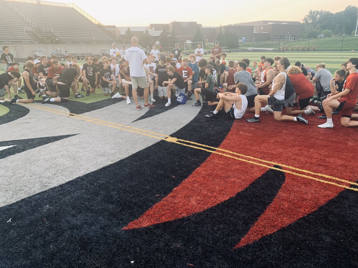 Over 150 campers at football camp this week! Great work Hawks! Your hard work and enthusiasm is admirable. Keep building!