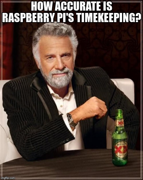 pi_stack's tweet image. How accurate is Raspberry Pi&apos;s timekeeping? raspberrypi.stackexchange.com/questions/1397… #systemclock #raspbian #timekeeping